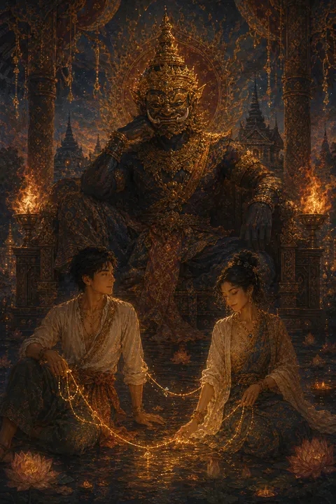 ไพ่เงาผูกมัด