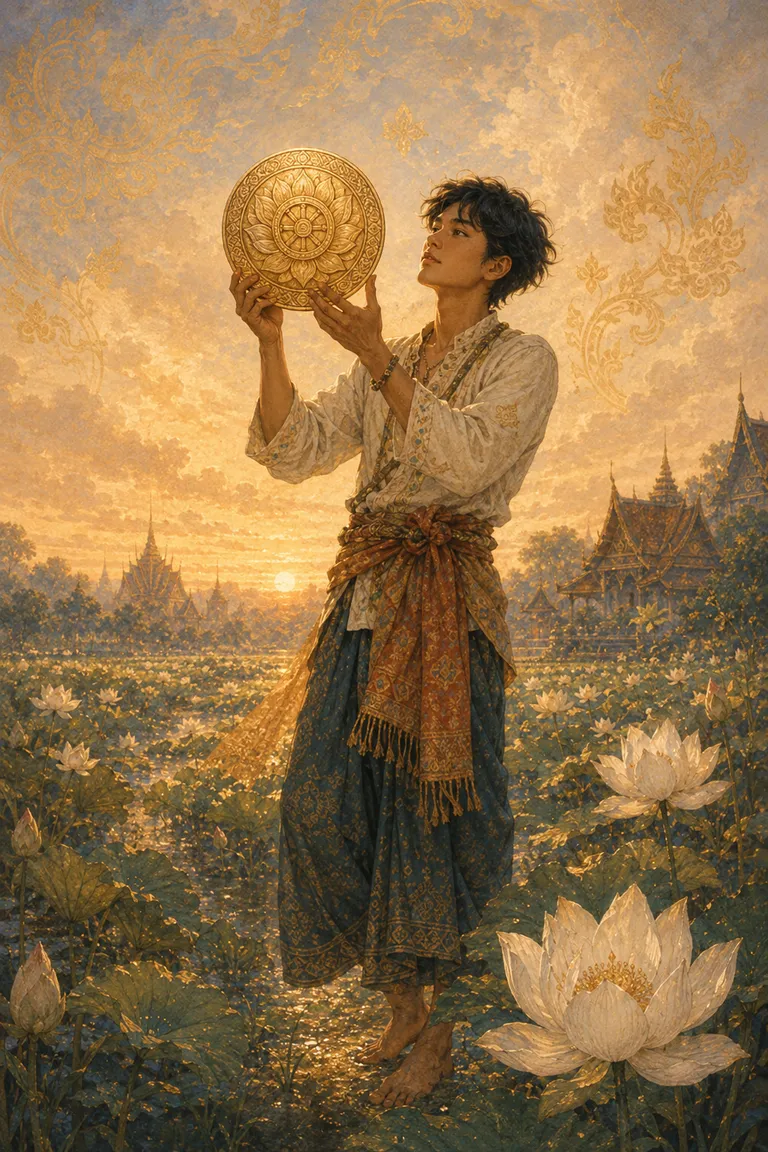 ไพ่ทาโรต์มหาดเล็กเหรียญ Page of Pentacles