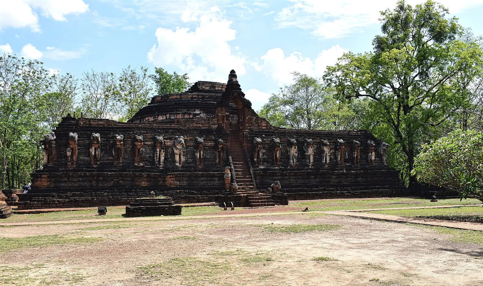 วัดช้างรอบ อุทยานประวัติศาสตร์กำแพงเพชร