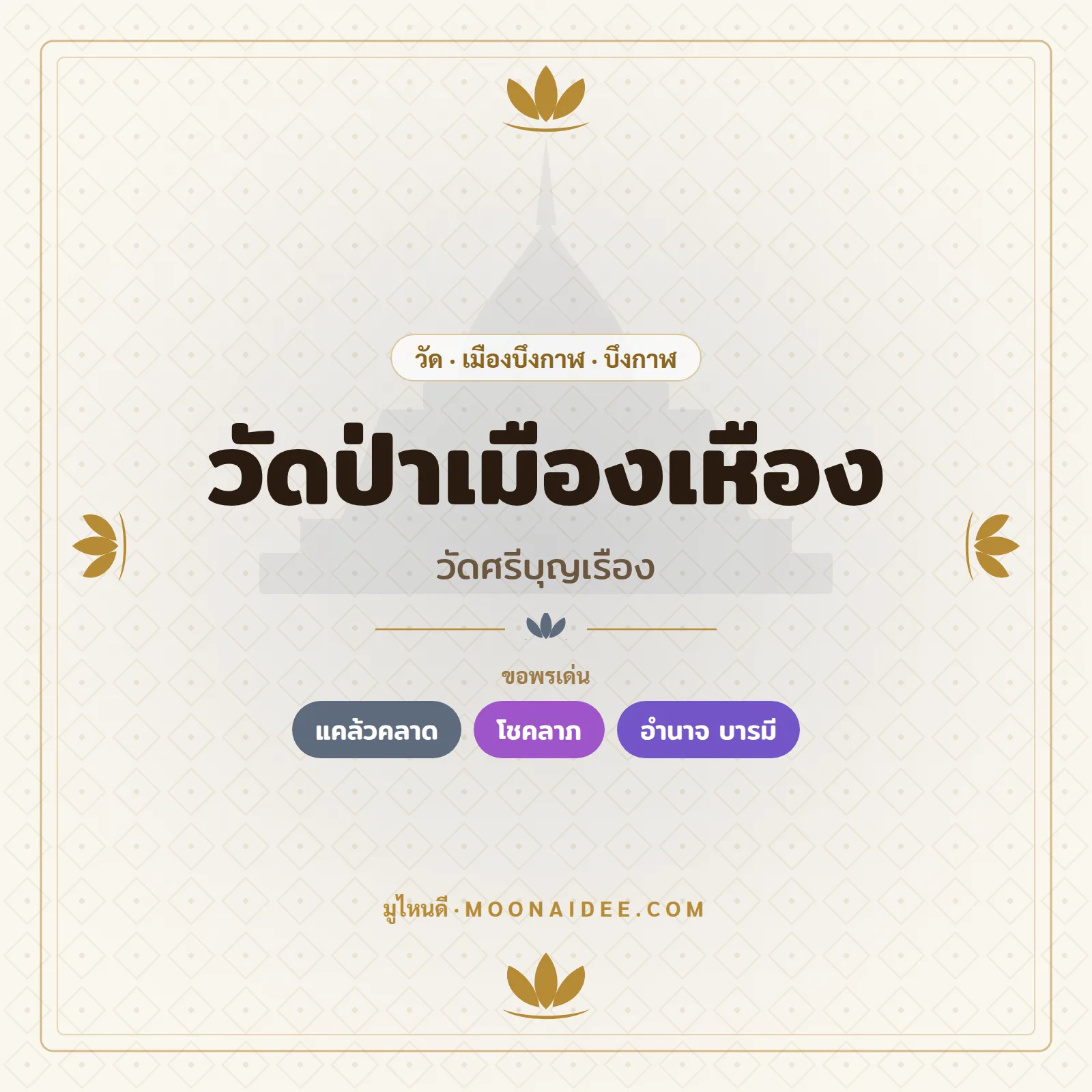วัดป่าเมืองเหือง (วัดศรีบุญเรือง)
